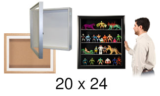 20x24 Shadow Box Display Cases