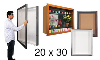 20x30 Shadow Box Display Cases