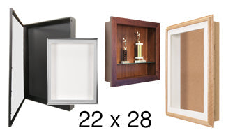 22x28 Shadow Box Display Cases
