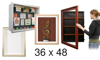 Shadowboxes Size Shop Patented Swing Open Shadow Box Display Cases by Size – Shadowboxes