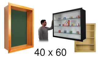40x60 Shadow Box Display Cases