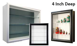Buy Metal Frame Super Wide-Face Display Cases with Shelves and 4