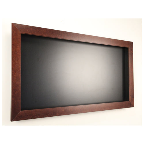 OUR ENCLOSED 7 INCH DEEP LARGE WOOD SHADOWBOXES CAN BE BUILT LANDSCAPE ORIENTATION