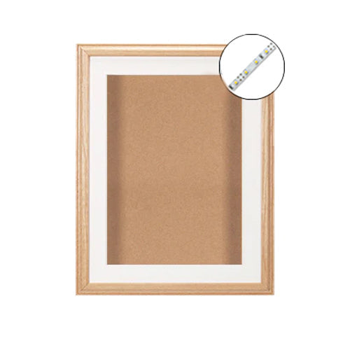 Oak Wood Frame Shadowbox 2