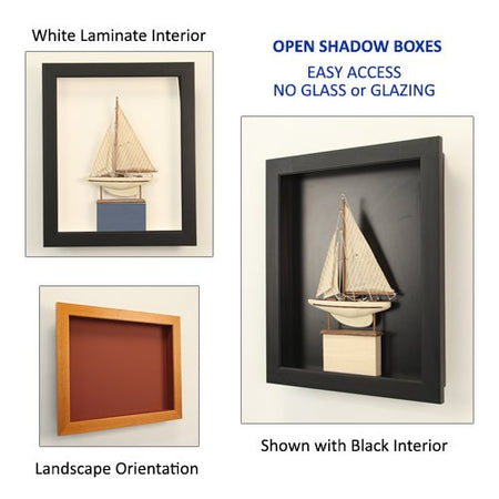 ま*読様 BoConcept Shadowbox Form of line Open-Shadow-Box-Wooden-Framed-