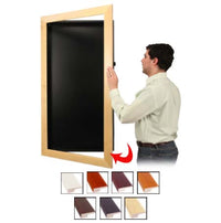 Large, 3" Inch Deep Shadow Box SwingFrame Wide Wood Frame in 25+ Sizes | Custom Options