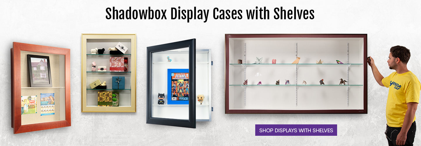 Shadow Box Dispay Shadow Boxes Display Cases | USA Manufacturer | Large, Deep & Custom ...