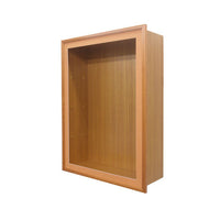 SwingFrame Designer Wood Frame Wall Mounted Large Display Case 4" Deep