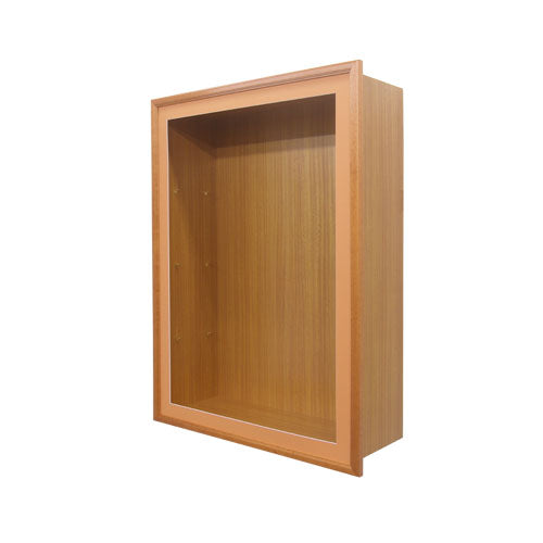 SwingFrame Designer Wood Frame Wall Mounted Large Display Case 8