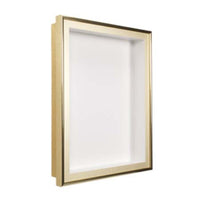 SwingFrame Designer Wall Display Case 3" Deep | Swing Open Metal Framed in 10+ Sizes and 5 Finishes